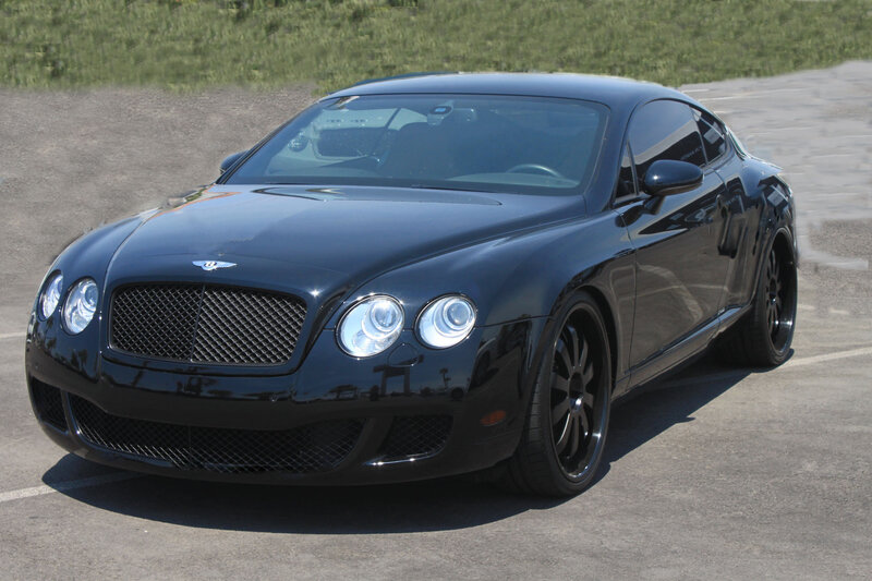 Black Bentley Coupe — Calm