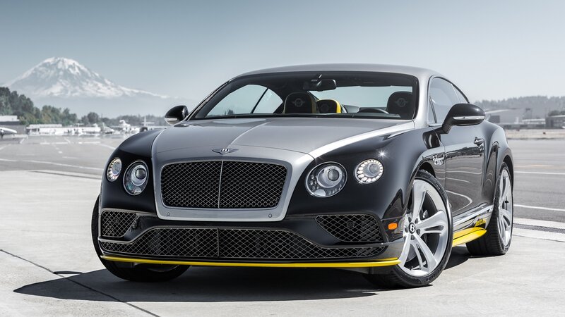 Black Bentley Coupe — Dramatic, Afternoon, Photograph