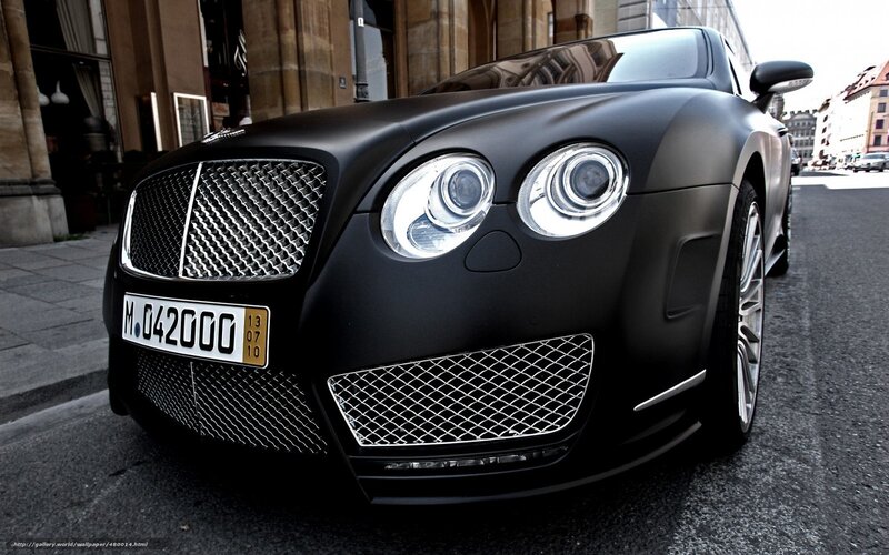 Black Bentley Coupe — Dramatic, Afternoon