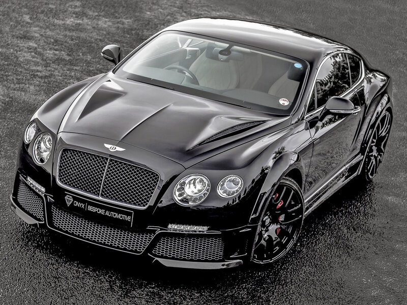 Black Bentley Coupe — Dramatic, Photograph, Car, Grille