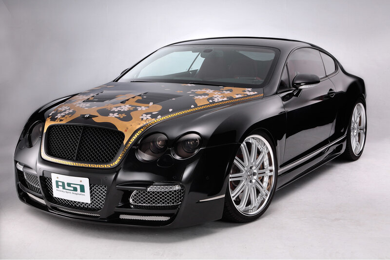 Black Bentley Coupe — Dramatic, Photograph