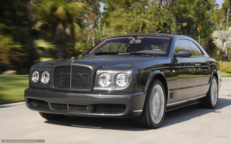 Black Bentley Coupe — Gray, Dynamic