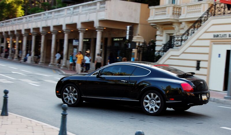 Black Bentley Coupe — Urban