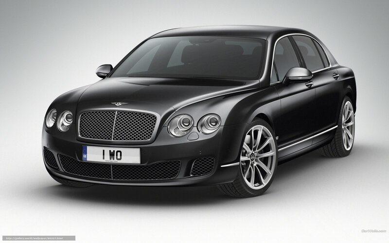 Black Bentley Flying Spur