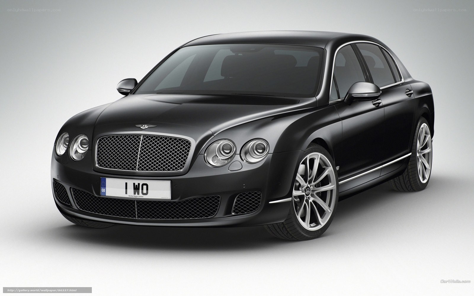 Black Bentley Flying Spur