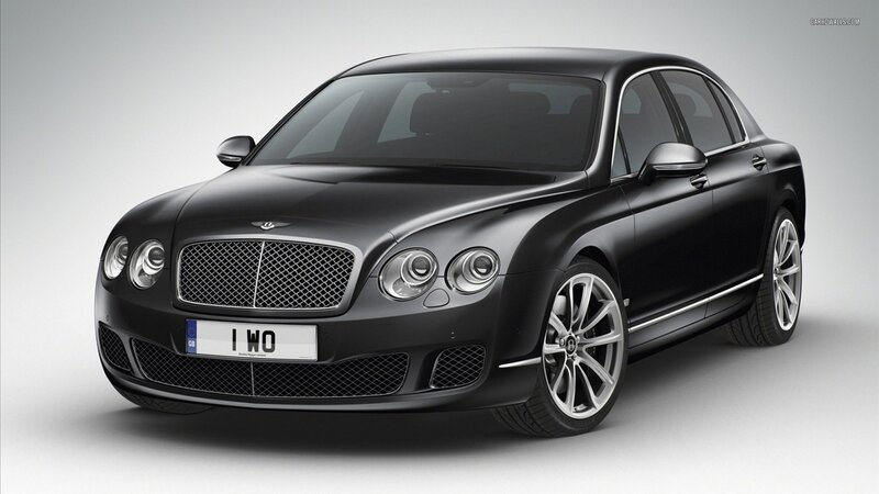 Black Bentley Sedan — Neutral, Photograph