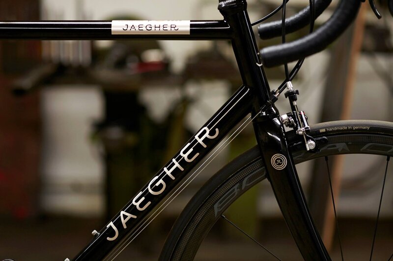 Black Bicycle Frame