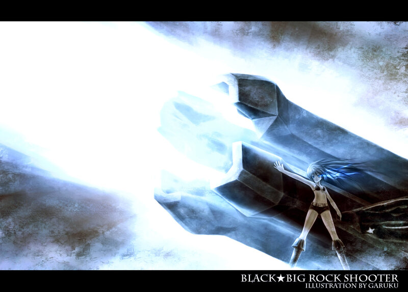 Black Big Rock Shooter