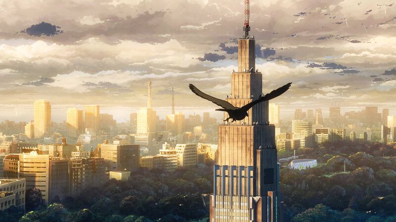 Black Bird Flying — Brown