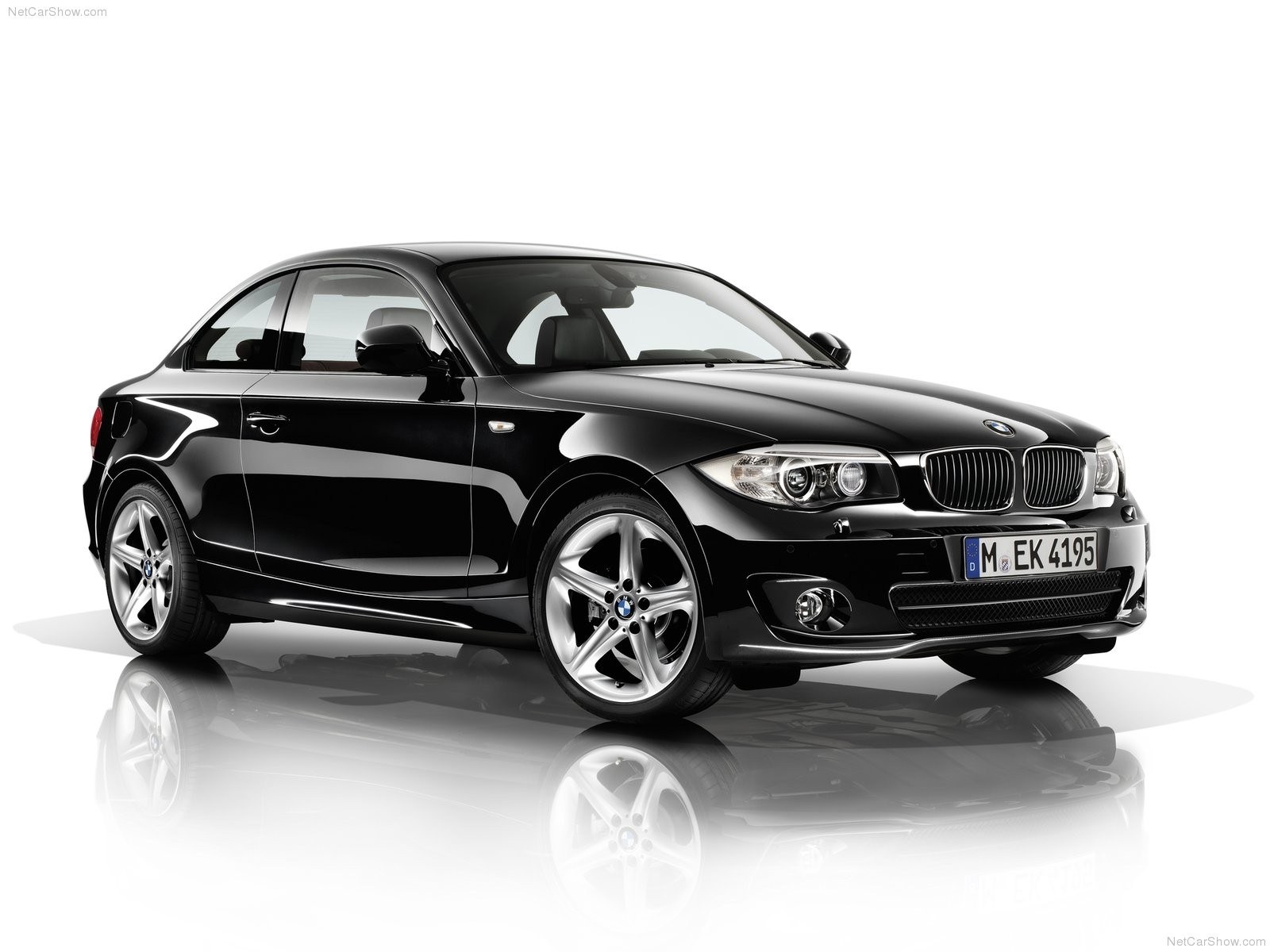 Black BMW 1-Series Coupe