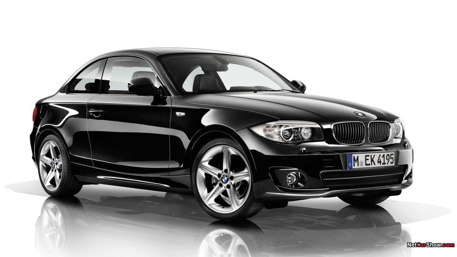 Black BMW 1-Series Coupe