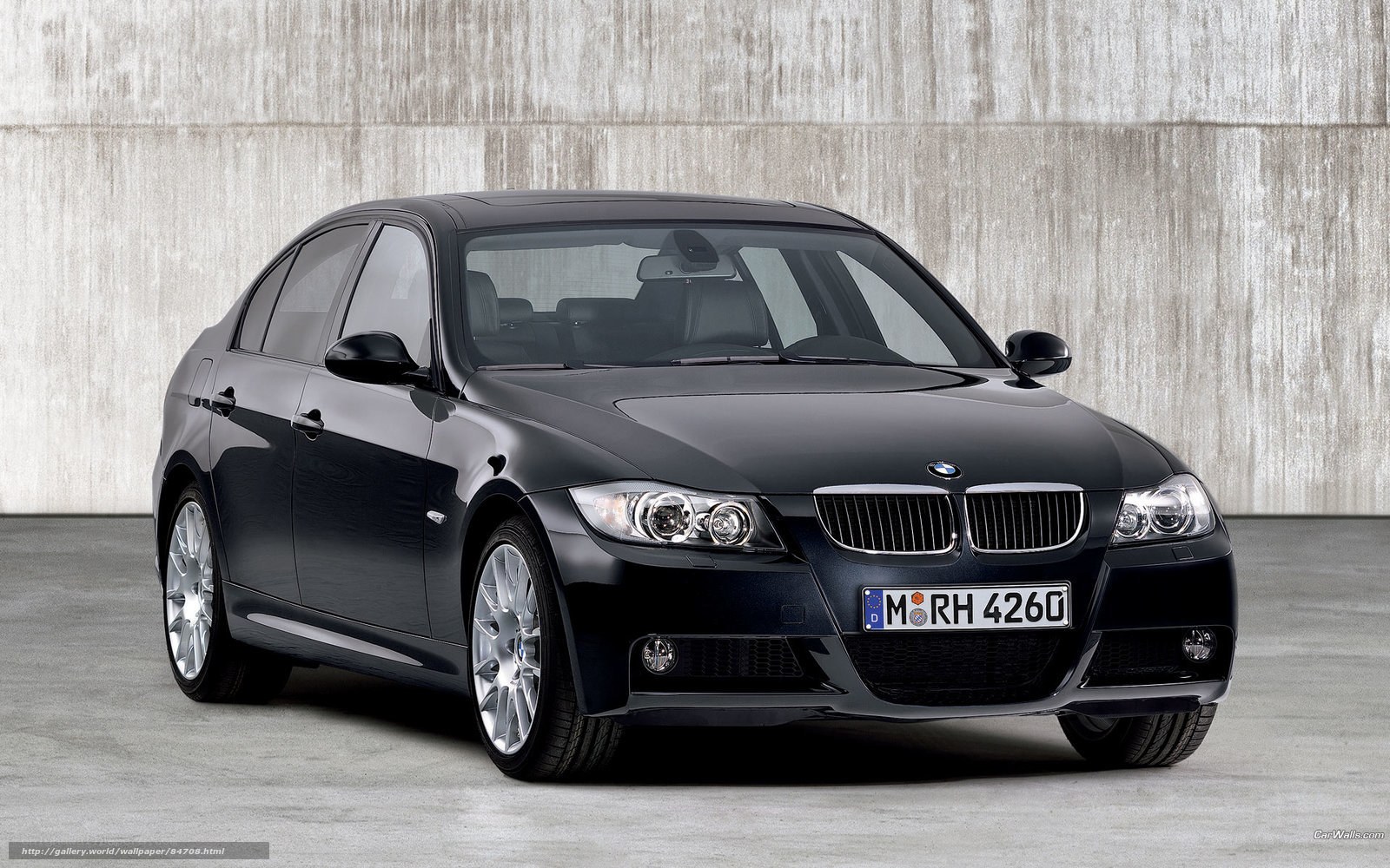 Black BMW 3 Series sedan