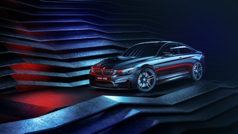 Black BMW 435i Coupe