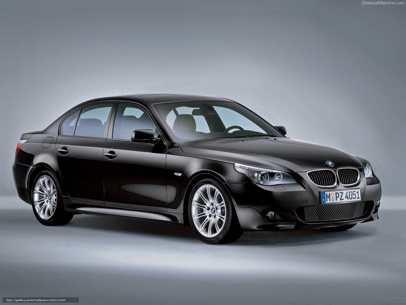 Black BMW 5-Series sedan
