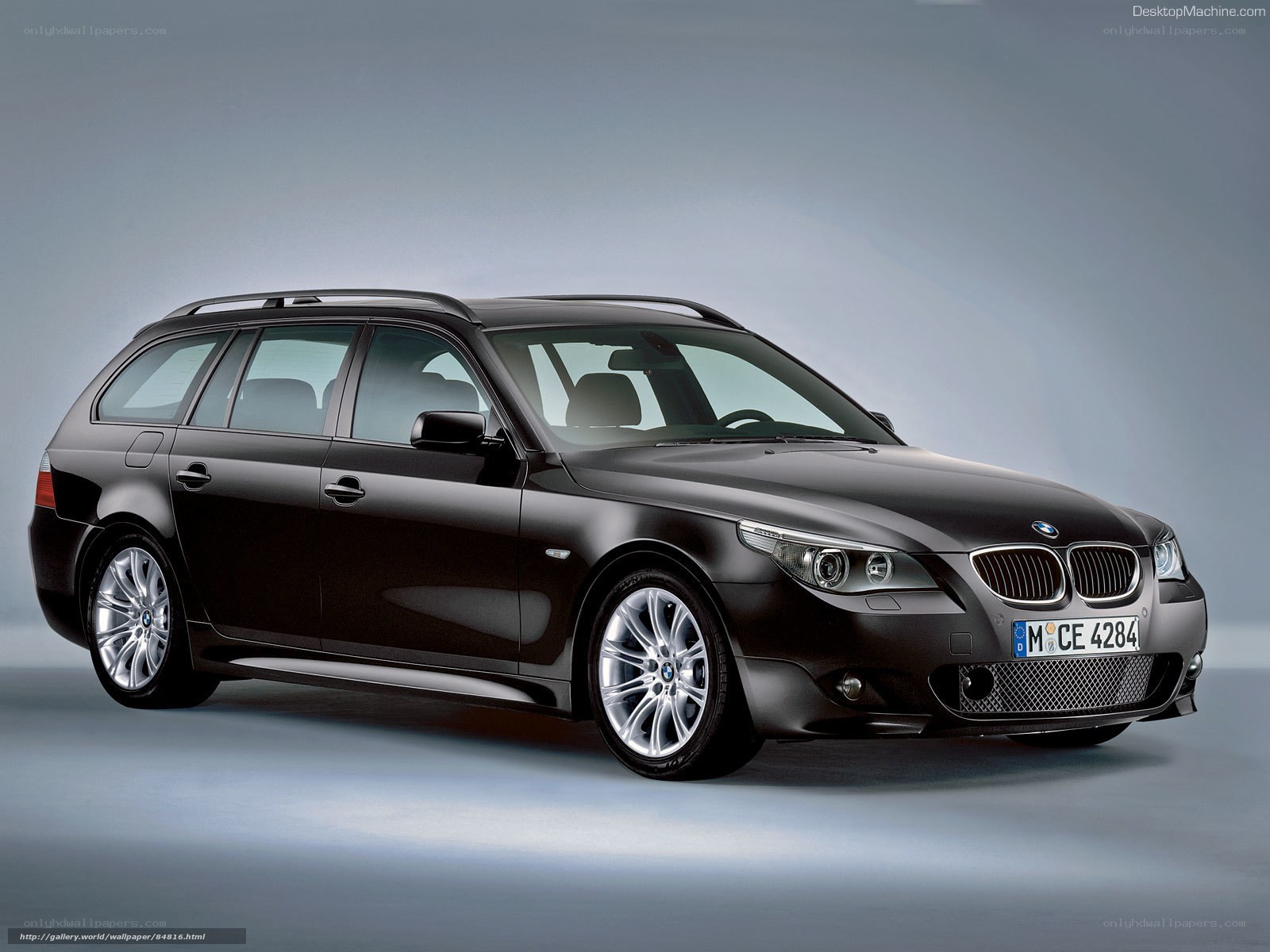 Black BMW 5-Series Wagon