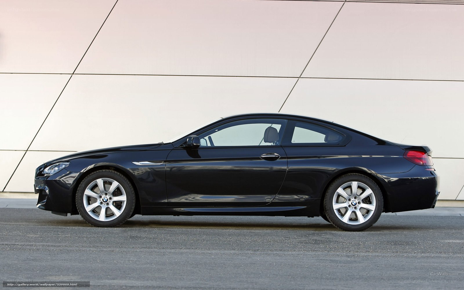Black BMW 6 Series Coupe
