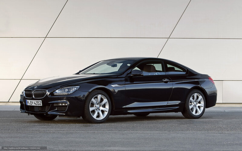 Black BMW 6 Series Coupe