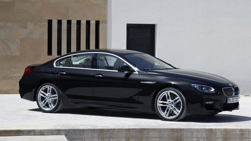 Black BMW 6 Series