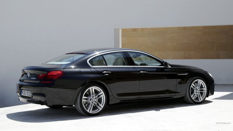 Black BMW 640i Sedan — Serene