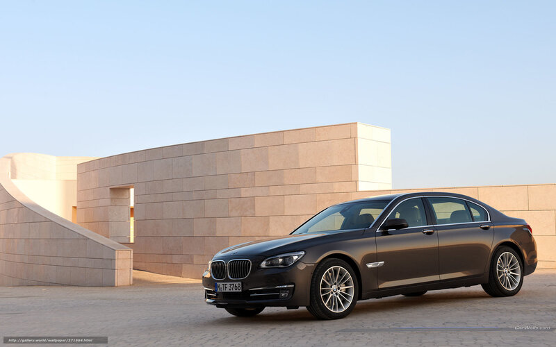 Black BMW 7-series — Gray, Serene