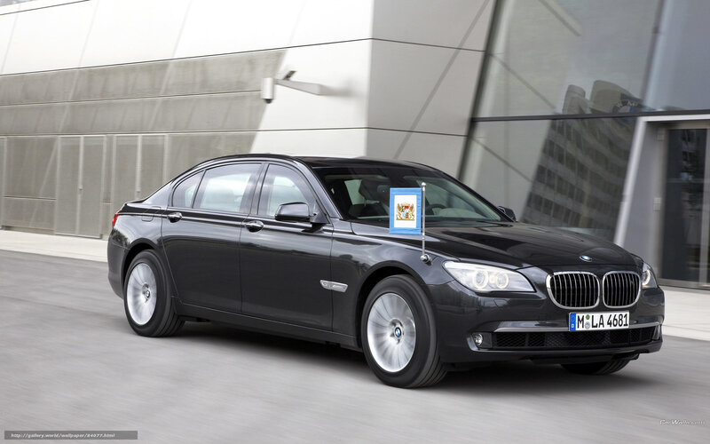 Black Bmw 7-series — Modern, Photograph