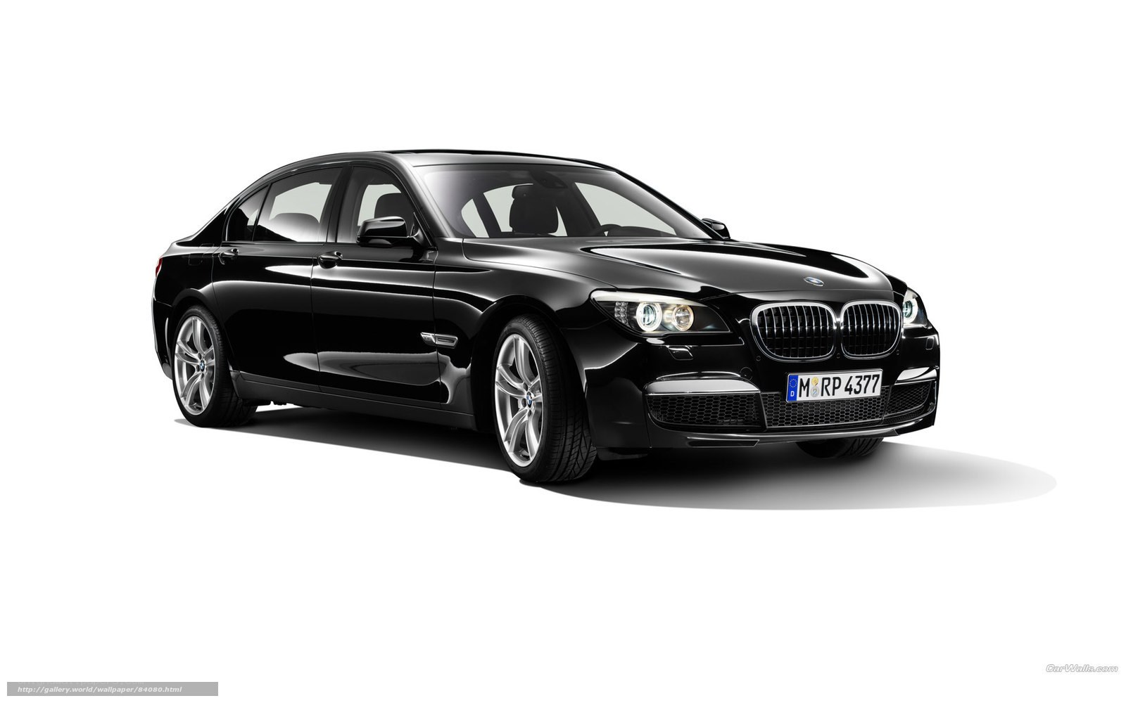 Black BMW 7 Series sedan