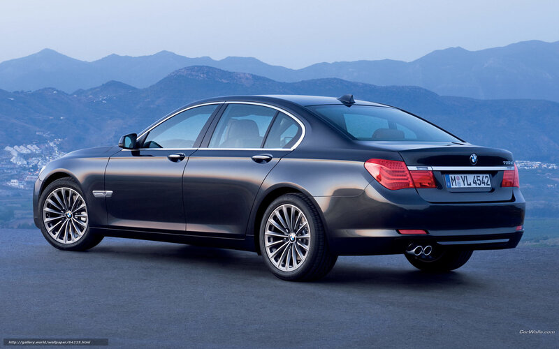 Black BMW 7-series — Serene