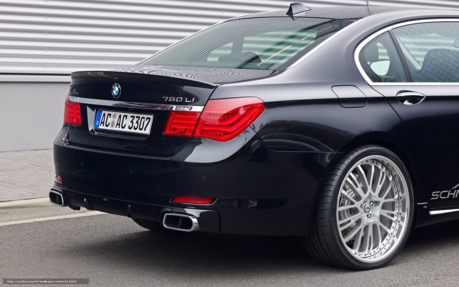 black bmw 750 li sedan