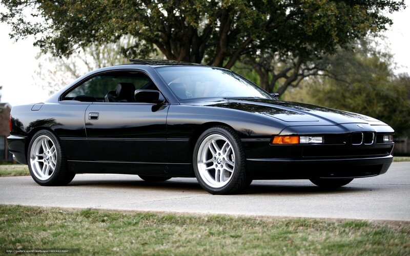 Black BMW 8 Series Coupe — Calm, Afternoon