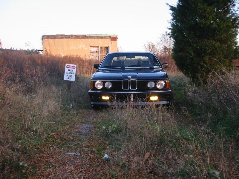 Black Bmw Car — Abandoned