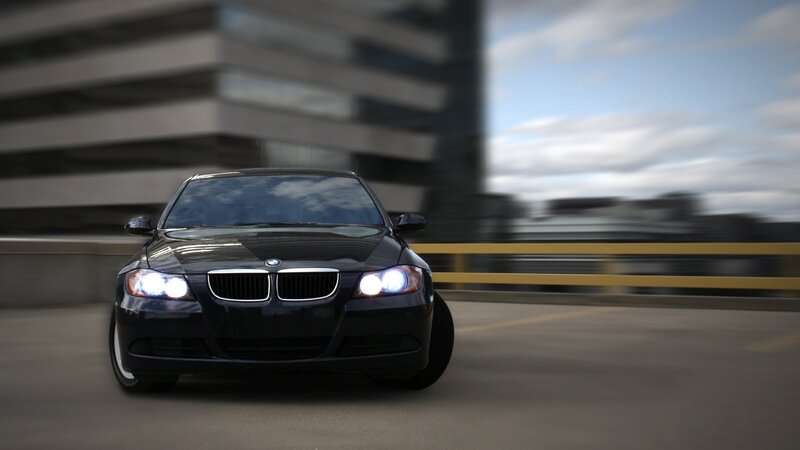 Black BMW Car — Dynamic