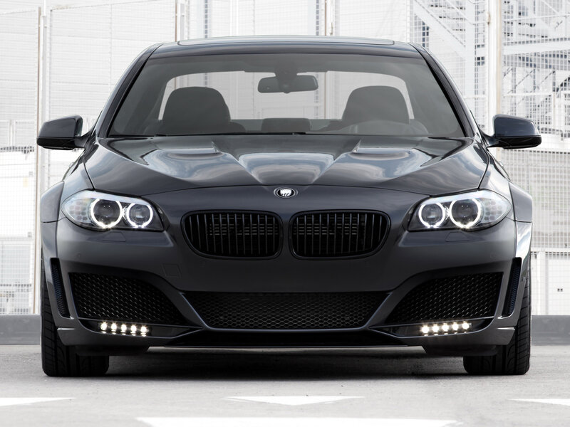 Black BMW Car — Gray