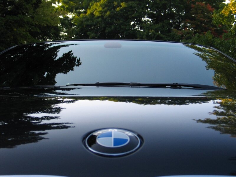 Black Bmw Car Hood — Calm