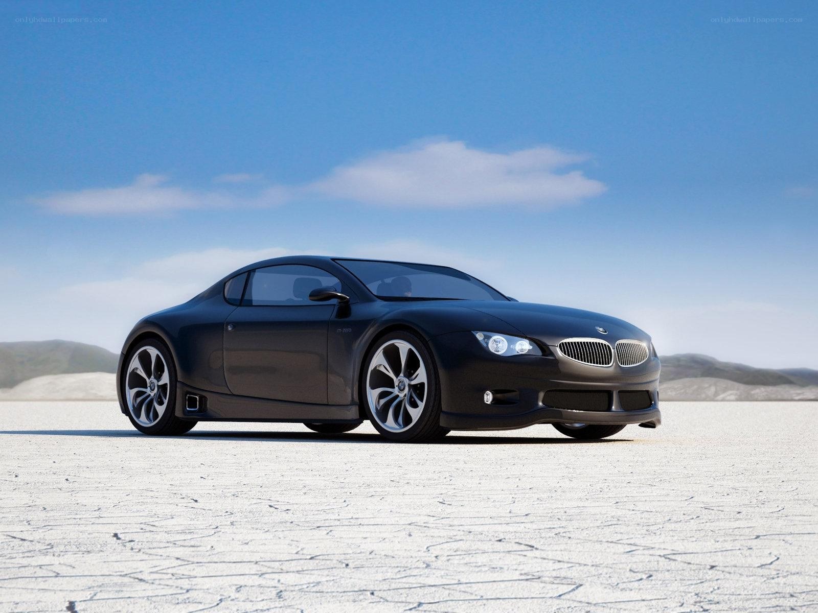 Black BMW concept car