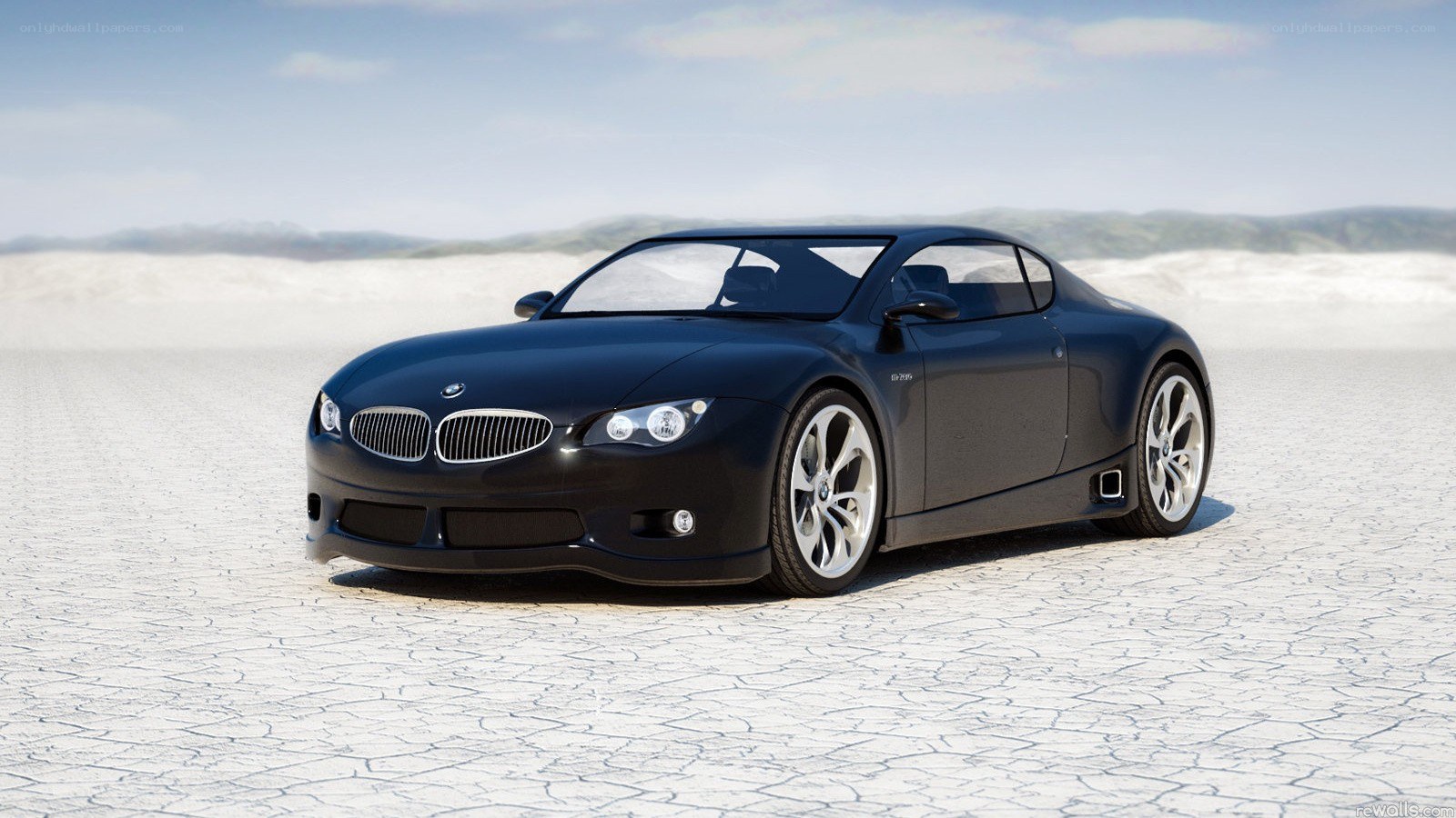 black bmw concept car