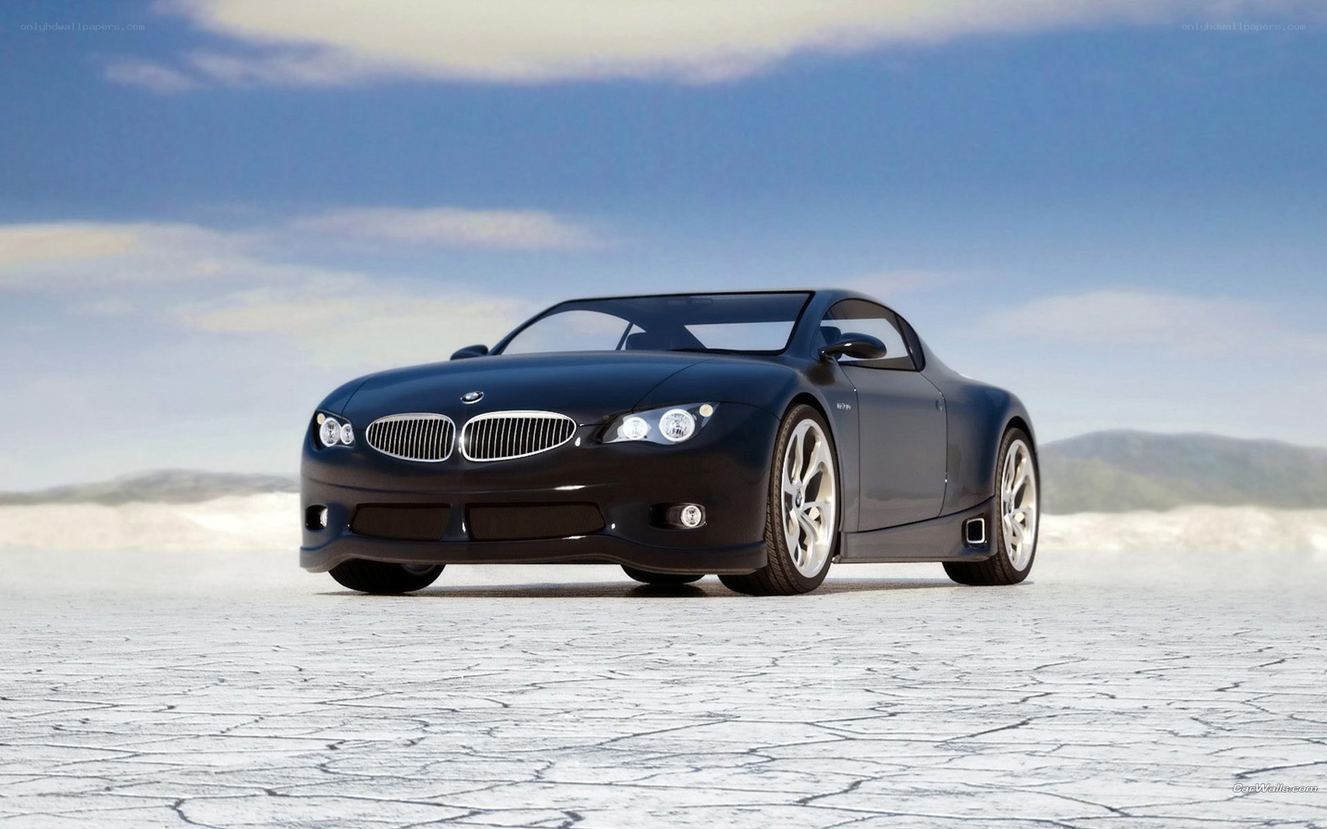 Black BMW concept car
