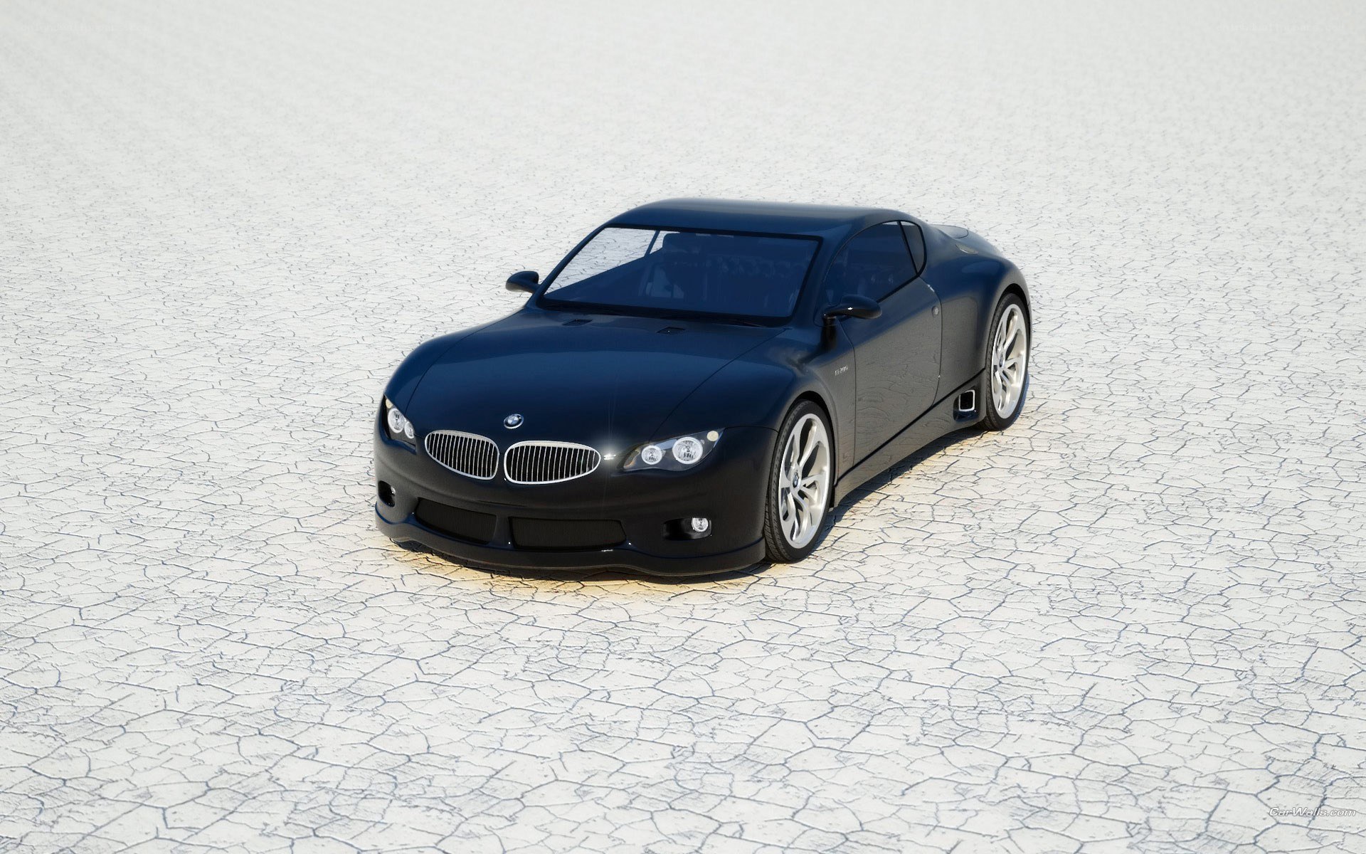 Black BMW concept car