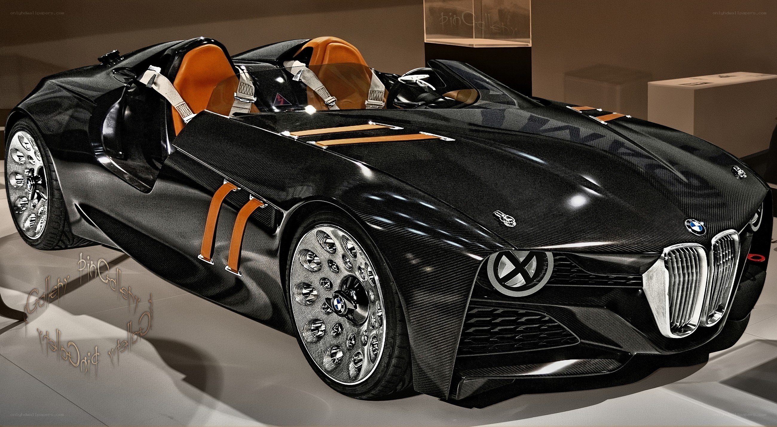 Black BMW concept car