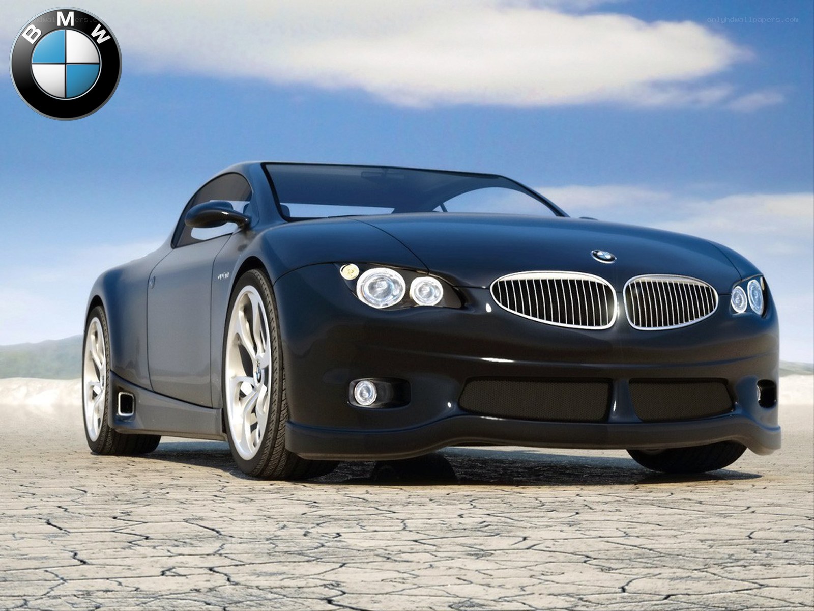 Black BMW concept car