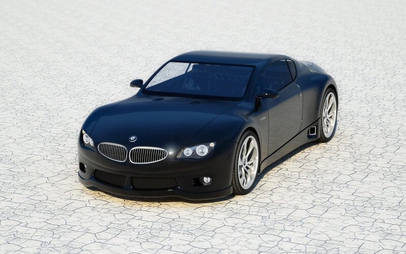 Black Bmw Concept Car — Neutral