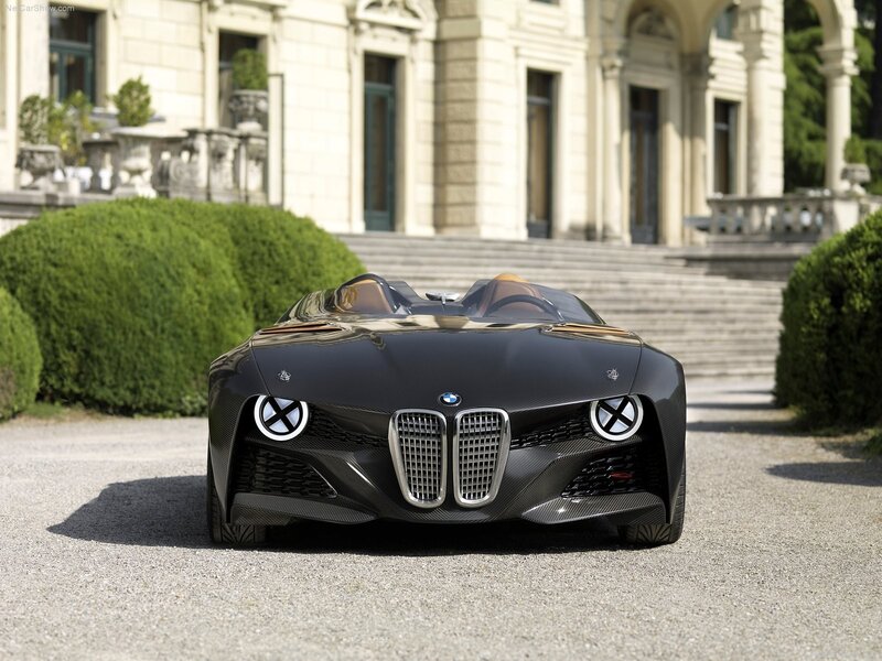 Black BMW Concept Car — Serene, Afternoon, Photograph