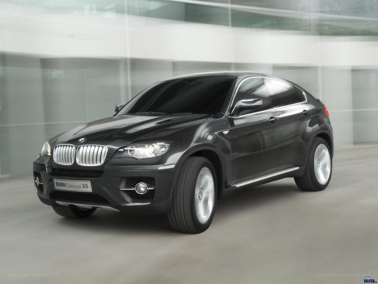 Black BMW Concept X6