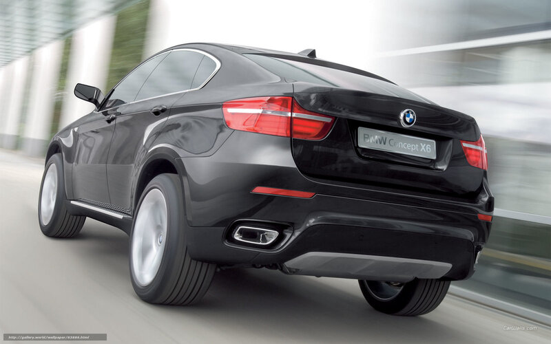 Black Bmw Concept X6 — Dynamic