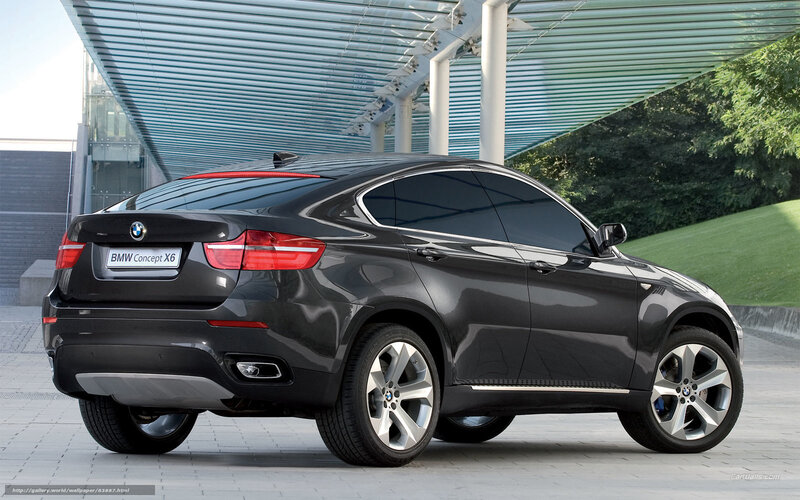 Black Bmw Concept X6 — Modern