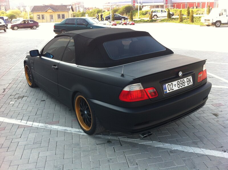 Black BMW Convertible — Calm, Afternoon, Photograph
