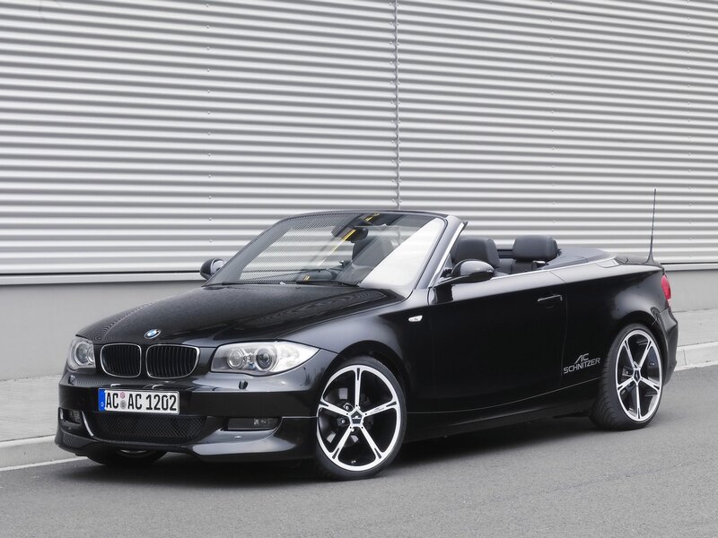 black bmw convertible car