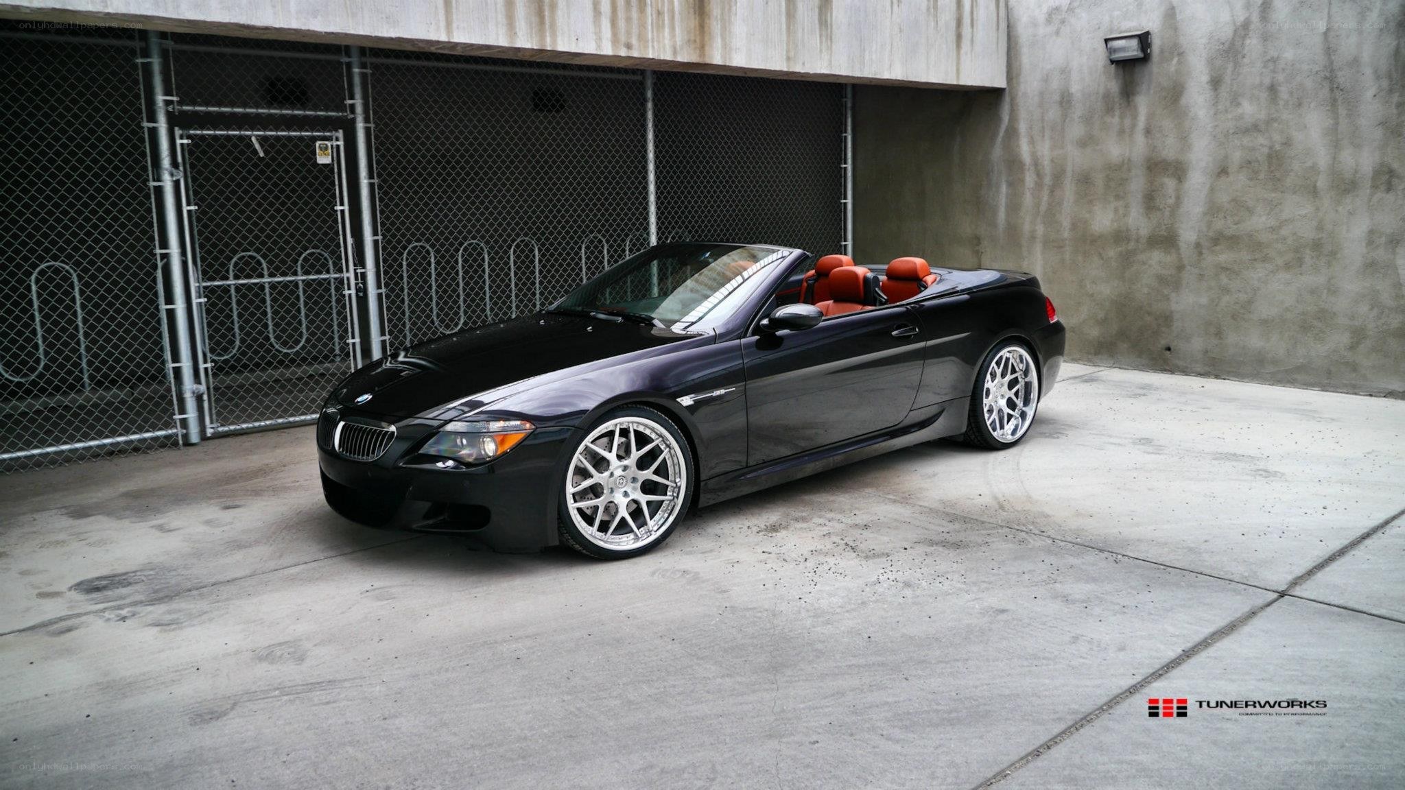 black bmw convertible car