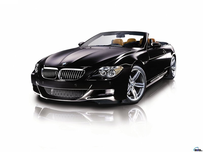 black bmw convertible car
