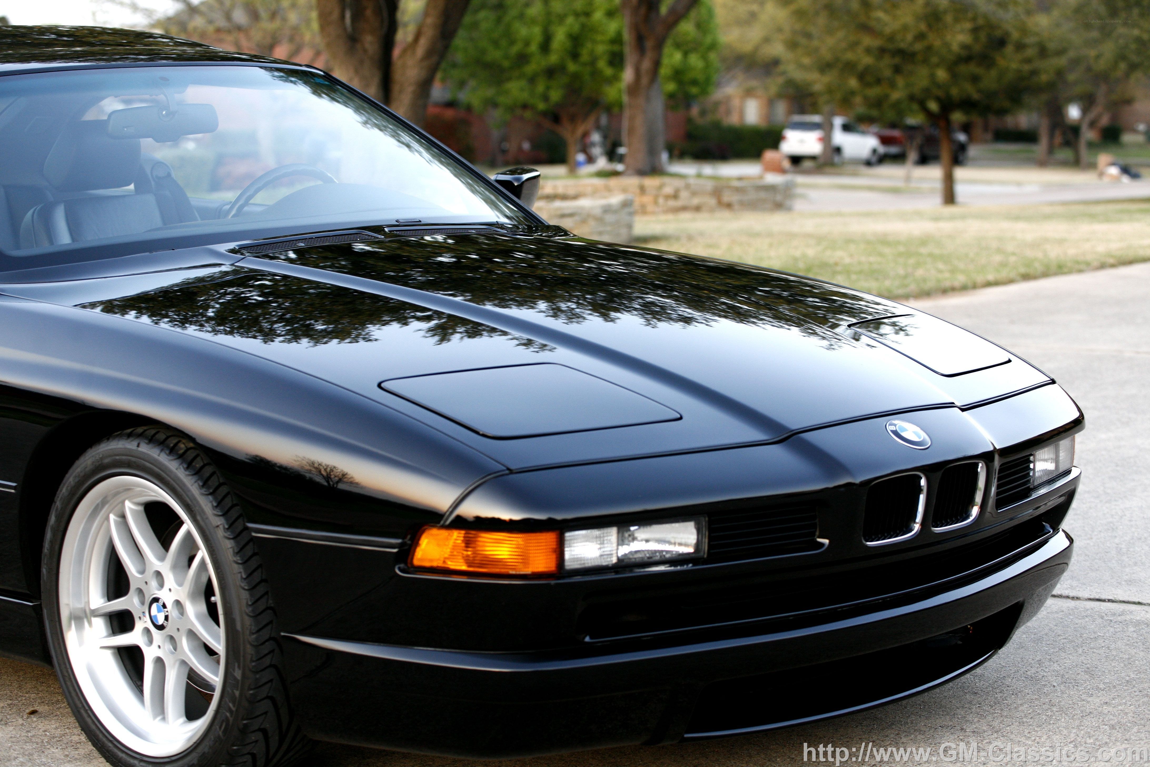 black bmw convertible car