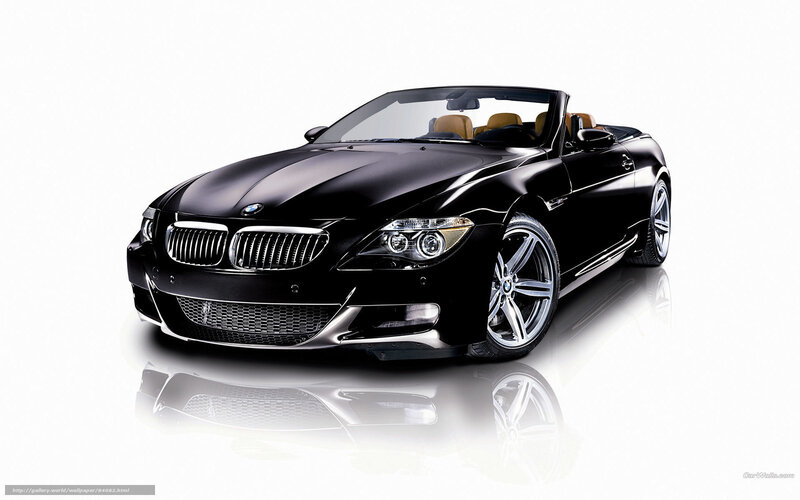 Black BMW convertible car